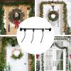 Bomefoi Adjustable Christmas Wreath Hanger for Front Doors view 4