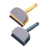 Multifunctional Double-Sided Glass Squeegee, 2-Piece Sponge Cleaning Brush Set view 1