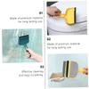 Multifunctional Double-Sided Glass Squeegee, 2-Piece Sponge Cleaning Brush Set view 4