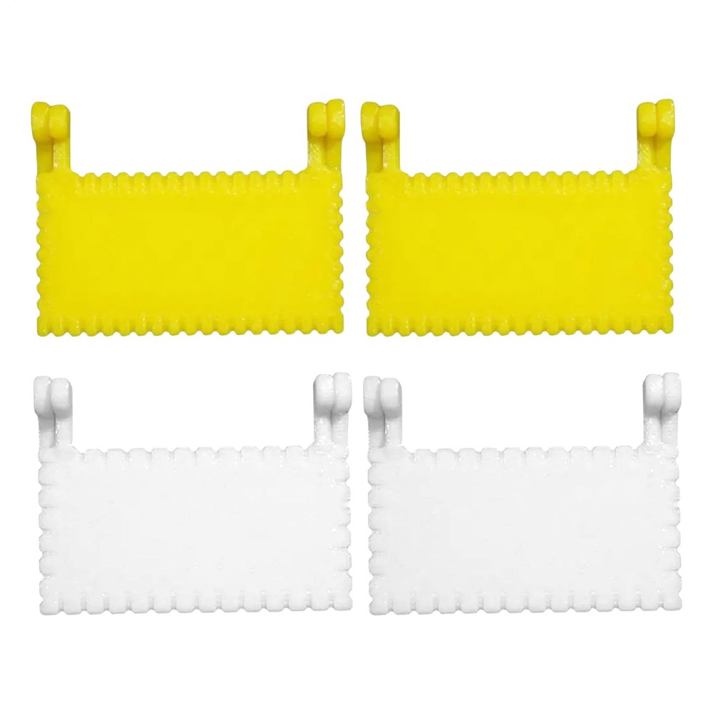 CGACCSD 3 mm/4 mm Seam Allowance Gauge, Lightweight Clip-On Seam Guide