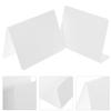 TOGEVAL 10-Pack Acrylic Table Number Holders with Gold Labels view 4