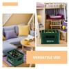 WHAMVOX 5-Piece Miniature Beer Crates with Detailed Bottles for Dollhouse Bars and Dioramas view 3