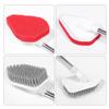 Floor Cleaning Brush with Extendable Handle, 1-Piece Stainless Steel Set view 4