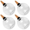 Gadpiparty 4-Piece Self-Watering Globes, Refillable, with Slow Water Release view 1