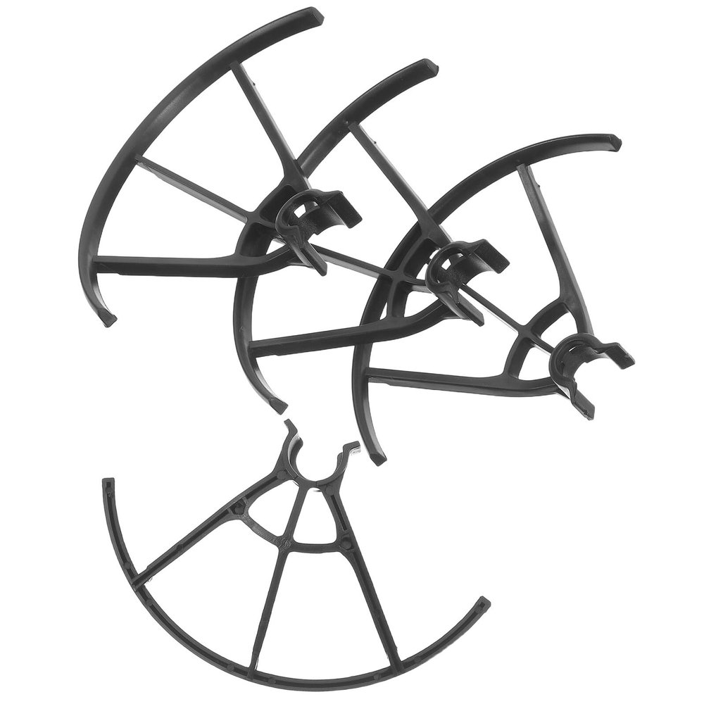 Beaupretty Propeller Guards for Drone, Black Plastic, Quick-Release