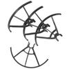 Beaupretty Propeller Guards for Drone, Black Plastic, Quick-Release view 1