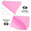 Cabilock 2-Pack Bicycle Safety Flags for Children, Pink view 3