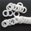 LAXALO 10-Piece White PTFE Gaskets, Cold-Resistant Round Washers for Valve Components (140 x 128 x 2 mm) view 4