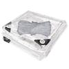 Transparent Waterproof Tarp 145 x 500 cm, 400 g/m², with Reinforced Rubber Corners view 1