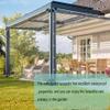 Transparent Waterproof Tarp 145 x 500 cm, 400 g/m², with Reinforced Rubber Corners view 2