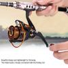 Adfaga Professional Aluminum Alloy Spinning Reel with Reversible Handle, CNC-Machined Spool for Saltwater view 3