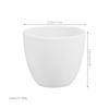 70 mL Ceramic Laboratory Crucible with Lid and Handle view 2