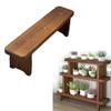 Waterproof Wooden Garden Bench for Outdoor Use, 60/90/120/150 cm Lengths view 1