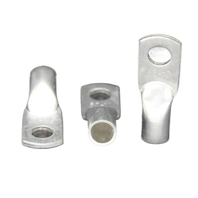 JG6/10/16/25/35/50/70/95/120-300 Marine Copper Screw-Hole Wire Lugs (JG25-10, 5 pcs)