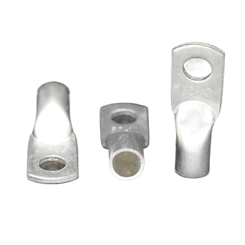 JG6/10/16/25/35/50/70/95/120-300 Marine Copper Screw-Hole Wire Lugs (JG25-10, 5 pcs)