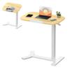 SANODESK Height-Adjustable Side Table with Casters, 60 × 40 cm view 1