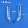 U-Shaped Acrylic Tube Fittings for Aquariums, 32 mm, 1 Pc. view 2