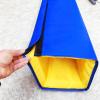 Innovz Basketball Hoop Pole Pad, Hook-and-Loop Wraparound Padding, Blue, 11.5 x 11.5 in (29 x 29 cm) view 1