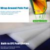 Innovz Basketball Hoop Pole Pad, Hook-and-Loop Wraparound Padding, Blue, 11.5 x 11.5 in (29 x 29 cm) view 3
