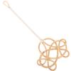 Toyvian Plastic Rattan Carpet Beater with Long Handle view 1