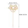 Toyvian Plastic Rattan Carpet Beater with Long Handle view 4