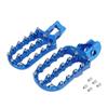 Enlarged Forged Foot Pegs for 2017–2023 EXC/EXC-F and 2017–2022 SX/SX-F/XC/XC-F, Blue view 1
