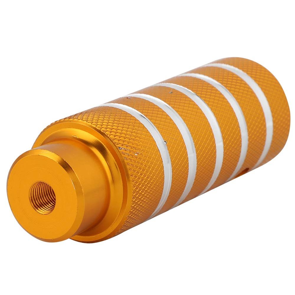 WAHEWUD Heavy-Duty Metal Bicycle Pegs, Gold