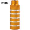 WAHEWUD Heavy-Duty Metal Bicycle Pegs, Gold view 2