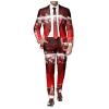 Men's Funny Slim-Fit Christmas Suit view 1