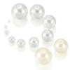 CLYDSA 201,000 Round Faux Pearl Beads with Holes, 4–20 mm view 2