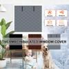 Thermal Window Insulation Curtain, Brown, 100 x 260 cm view 3