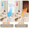 Thermo Cover Window Insulation Curtain, Gray, 65 x 220 cm view 4