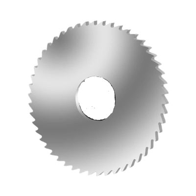 Tungsten Carbide Circular Saw/Milling Cutter Disc for Slotting Metal and Steel, 40/50/60 mm (80 mm, 4.5 mm Cutting)