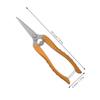 Yardenfun 2-Pack Garden Shears, Fruit-Picking Scissors, Stainless Steel Plant Pruners for Garden and Patio view 2