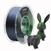 YUANEANG PLA 3D Printer Filament, Satin, Dual-Color, ±0.03 mm Accuracy, 1 kg Spool, 1.75 mm, Black-Green view 1