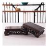 zhuyanbo007 Plant Stand, Rectangular Blackwood Carved Bonsai Base and Vase Display Stand (L) view 3