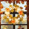 Wezalget 45 cm Artificial Autumn Door Wreath view 3