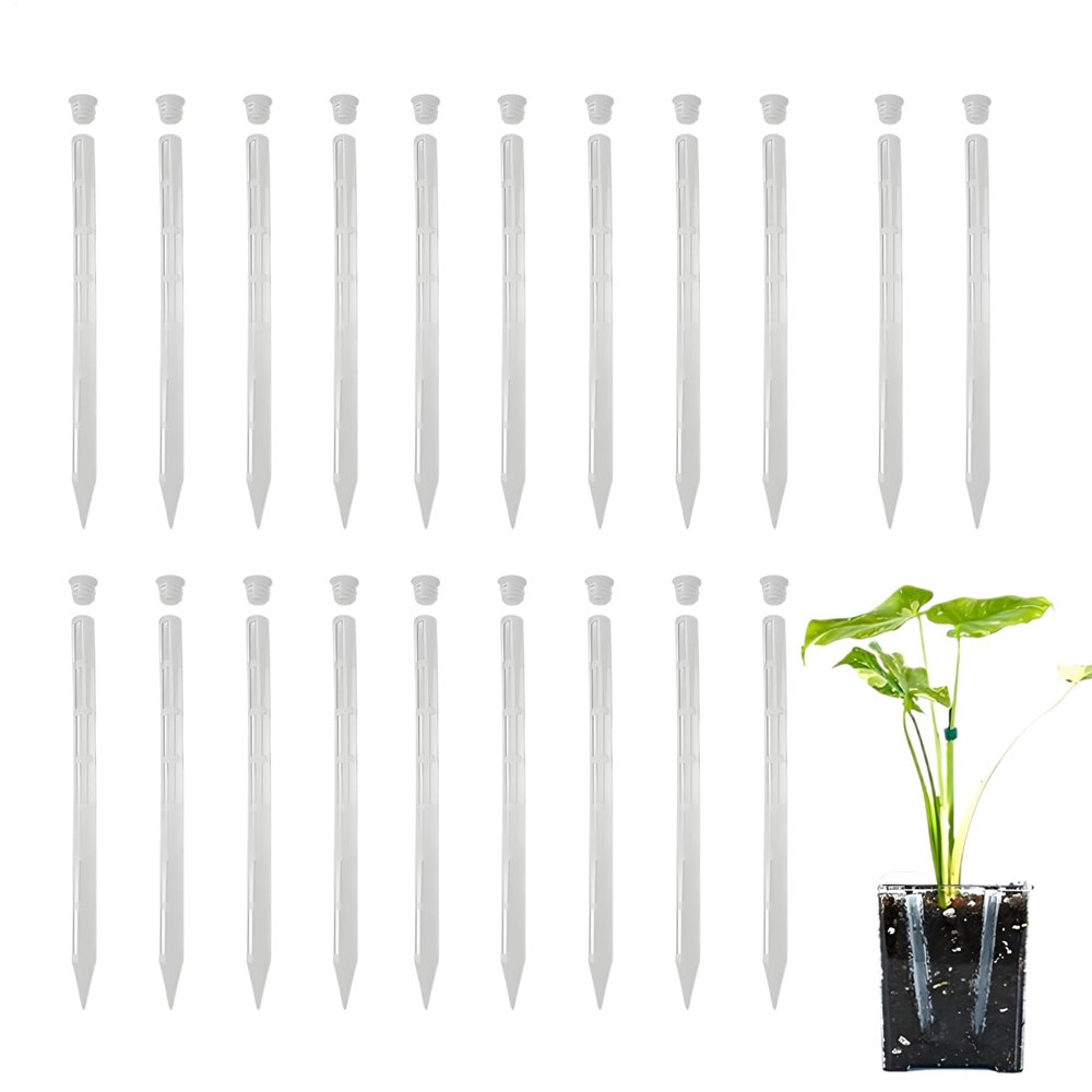 Plant Root System Ventilation Set, 20-Pack, Soil Aeration Tubes 24.9 cm