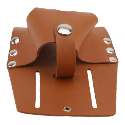 OVAQUIXI Tape Measure Holder, PU Leather Tool Belt Pouch for Carpenters