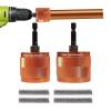 Copper Pipe Cleaner, Handheld Inner/Outer Spiral-Wire Brush view 1