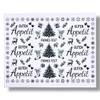 Rub-On Stickers: Guten Appetit, Trees, Deer, Christmas, Sayings, Merry Christmas, DIN A4 view 4
