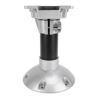 LUCKDANO Boat Seat Base, Removable Captain's Chair, 330 mm High, Aluminum Alloy, Impact-Resistant ABS, for Yachts, Pontoons & RVs