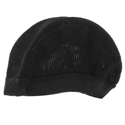 HOODANCOS Black Woven Synthetic Hair Net Cap for Dolls, Fits 14–15 cm Doll Heads