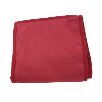 Alomejor Quilted Stand Mixer Dust Cover, Wine Red, with Large Pockets