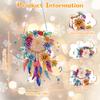 CEOVR Dreamcatcher Diamond Painting Wind Chime Kit for Adults, 20 x 16.8 cm view 3