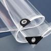 Transparent Waterproof Tarp 240 x 470 cm with Grommets view 2