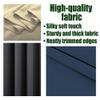 GOUSANG Blackout Curtain, 1-Piece Set, 120 x 140 cm, White view 4
