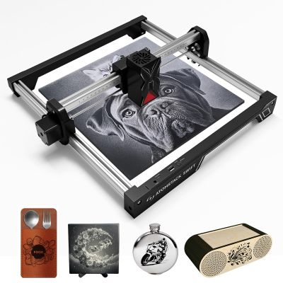 ATOMSTACK Swift 7W Laser Engraver, 0.1 mm Precision, 300 x 300 mm Work Area