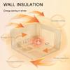 Self-Adhesive Insulating Wallpaper for Interior Walls, Blue, 50 x 500 x 0.5 cm view 3