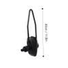 TOGEVAL Outboard Motor Flush Muffs, Black, with Dual Water Inlets view 2